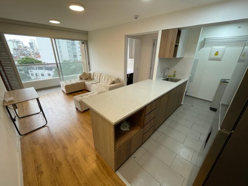 Lindo Mini Full Amoblado con Vista Externa - Pet Friendly - Full Áreas Comunes